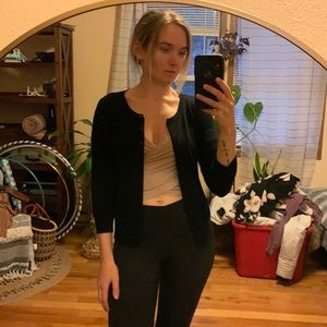 Vintage black cardigan
